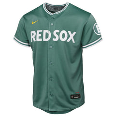 MLB Boston Red Sox Nike Youth 2025 City Connect Limited Jersey - Green
