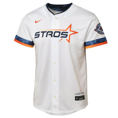 MLB Houston Astros Nike Youth 2025 City Connect Limited Jersey - White