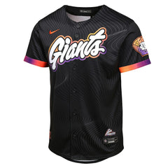 MLB San Francisco Giants Nike Youth 2025 City Connect Limited Jersey - Anthracite