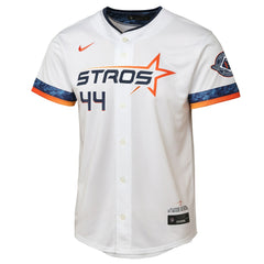 MLB Yordan Alvarez Houston Astros Nike Youth 2025 City Connect Limited Player Jersey - White