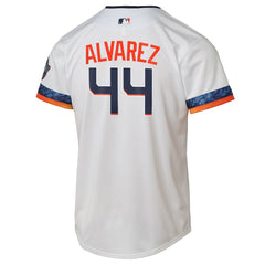 MLB Yordan Alvarez Houston Astros Nike Youth 2025 City Connect Limited Player Jersey - White