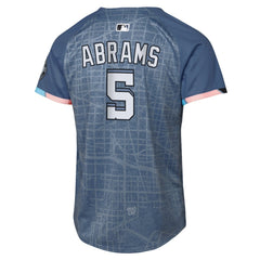 CJ Abrams Washington Nationals Nike Youth 2025 City Connect Limited Player Jersey - Blue Jerseys