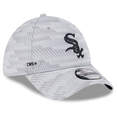 Chicago White Sox New Era 2025 MLB Clubhouse 39THIRTY Flex Hat - Gray Hats