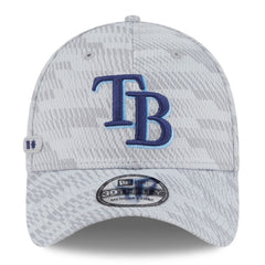 Tampa Bay Rays New Era 2025 MLB Clubhouse 39THIRTY Flex Hat - Gray Hats