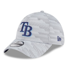 Tampa Bay Rays New Era 2025 MLB Clubhouse 39THIRTY Flex Hat - Gray Hats