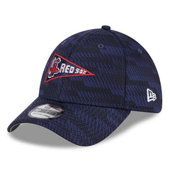 Boston Red Sox New Era 2025 MLB Clubhouse 39THIRTY Flex Hat - Navy Hats