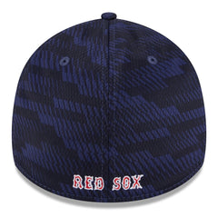Boston Red Sox New Era 2025 MLB Clubhouse 39THIRTY Flex Hat - Navy Hats