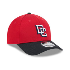 Washington Nationals New Era 2025 Batting Practice 9FORTY M-Crown Adjustable Hat - Red/Black Hats