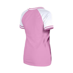 Baltimore Ravens New Era Women's Mommy & Me V-Neck T-Shirt Pink