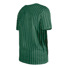Athletics New Era Throwback Pinstripe T-Shirt - Green T-shirts