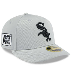 Chicago White Sox New Era 2025 Spring Training Low Profile 59FIFTY Fitted Hat - Gray Hats