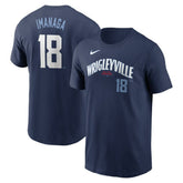 Shōta Imanaga Chicago Cubs Nike Fuse Name & Number T-Shirt - Navy T-shirts