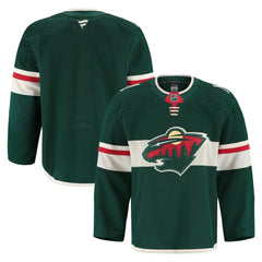 NHL Minnesota Wild Fanatics Home Authentic Pro Jersey - Green