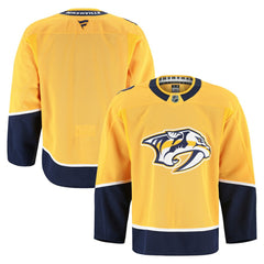 NHL Nashville Predators Fanatics Home Authentic Pro Jersey - Yellow