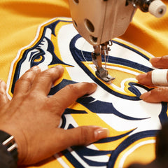 NHL Nashville Predators Fanatics Home Authentic Pro Jersey - Yellow