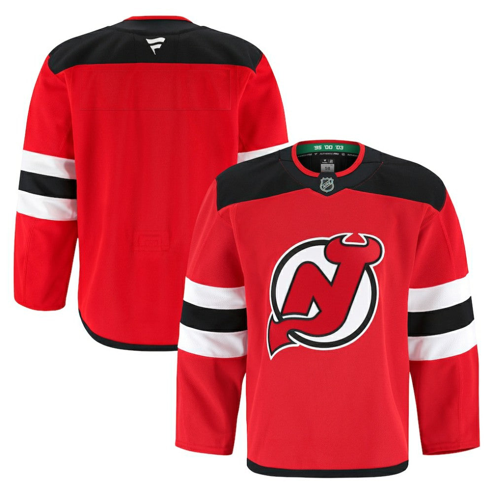 NHL New Jersey Devils Fanatics Home Authentic Pro Jersey - Red