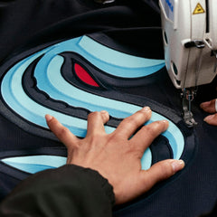 NHL Seattle Kraken Fanatics Home Authentic Pro Jersey - Deep Sea Blue