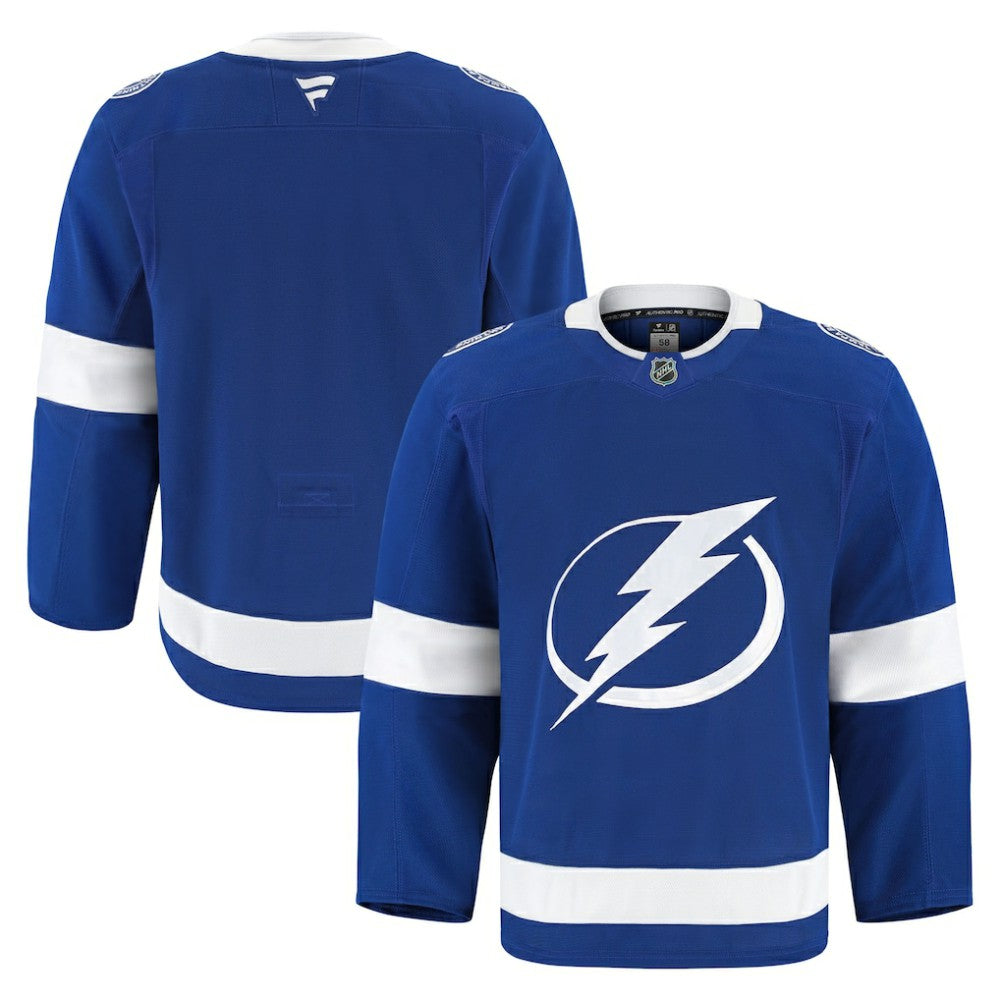 NHL Tampa Bay Lightning Fanatics Home Authentic Pro Jersey - Blue