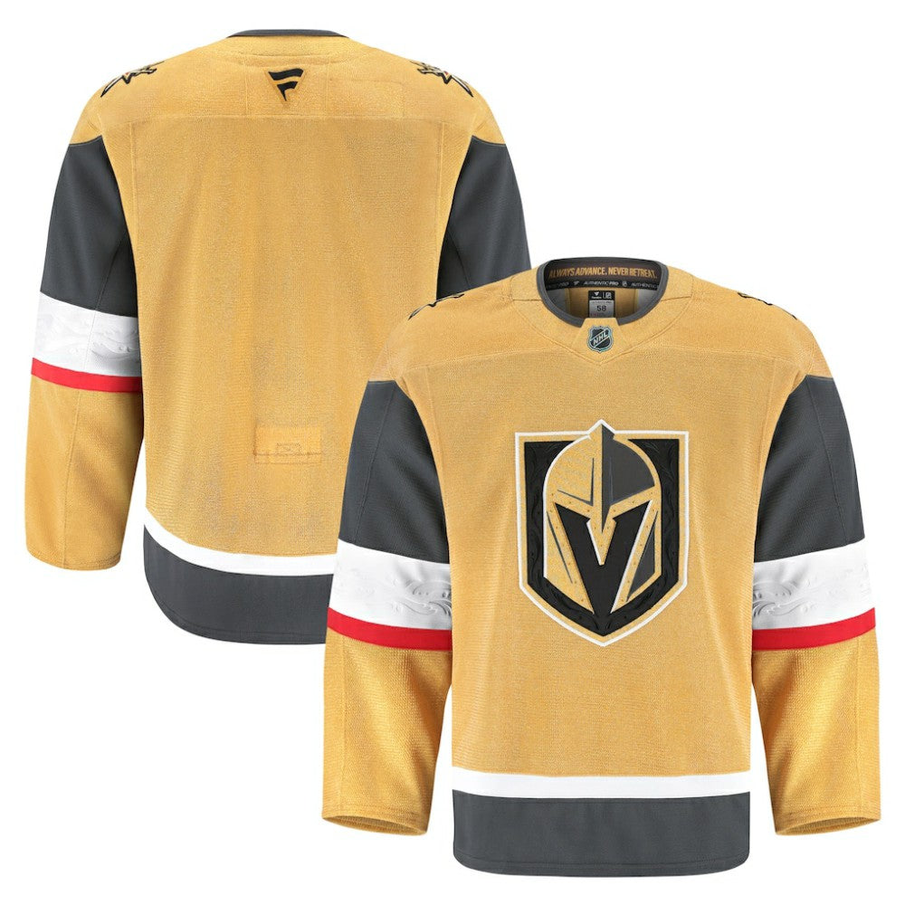 NHL Vegas Golden Knights Fanatics Home Authentic Pro Jersey - Gold