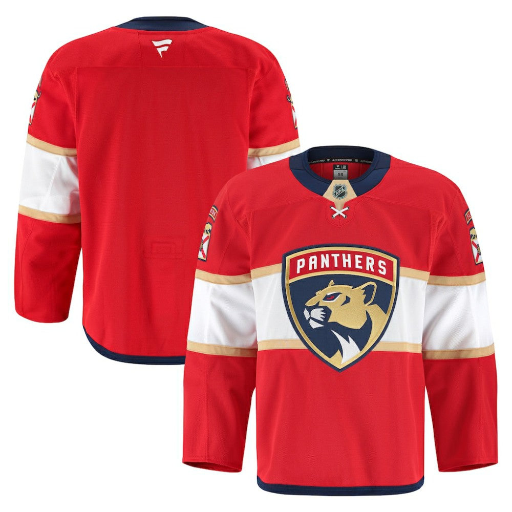 NHL Florida Panthers Fanatics Home Authentic Pro Jersey - Red