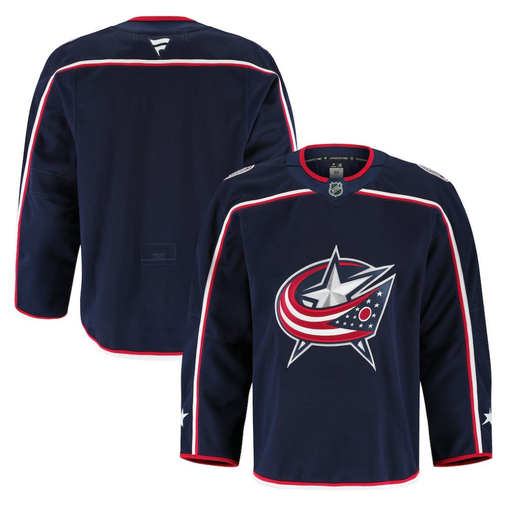 NHL Columbus Blue Jackets Fanatics Home Authentic Pro Jersey - Navy