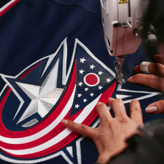 NHL Columbus Blue Jackets Fanatics Home Authentic Pro Jersey - Navy