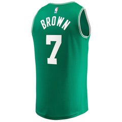 NBA Jaylen Brown Boston Celtics 2024 NBA Finals Champions Fast Break Replica Player Jersey - Kelly Green - Icon Edition