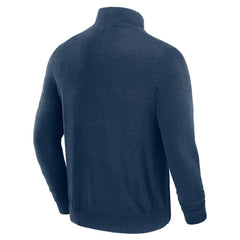 Dallas Cowboys J. Palmer Franchise Quarter-Zip Sweater Navy