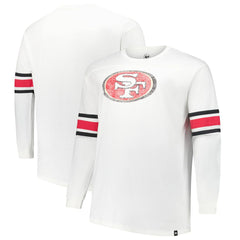 San Francisco 49ers '47 Big & Tall Premier Brex Long Sleeve T-Shirt White