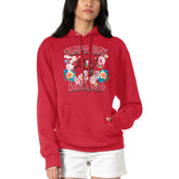 Tampa Bay Buccaneers G-III 4Her by Carl Banks Women's Flowers Team Logo Graphic Fleece Pullover Hoodie Red