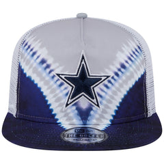 Dallas Cowboys New Era Throwback Dye Golfer Snapback Hat Gray/Navy