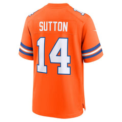 NFL Courtland Sutton Denver Broncos Alternate Game Jersey - Orange
