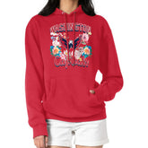 NHL Washington Capitals G-III 4Her by Carl Banks Women's Flower Logo Pullover Hoodie - Red