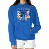 NHL St. Louis Blues G-III 4Her by Carl Banks Women's Flower Logo Pullover Hoodie - Blue