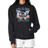 NHL Colorado Avalanche G-III 4Her by Carl Banks Women's Flower Logo Pullover Hoodie - Black