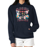 NHL Florida Panthers G-III 4Her by Carl Banks Women's Flower Logo Pullover Hoodie - Navy