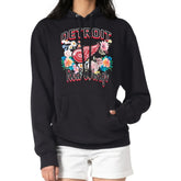 NHL Detroit Red Wings G-III 4Her by Carl Banks Women's Flower Logo Pullover Hoodie - Black