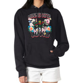 NHL Minnesota Wild G-III 4Her by Carl Banks Women's Flower Logo Pullover Hoodie - Black