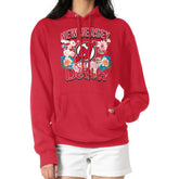 NHL New Jersey Devils G-III 4Her by Carl Banks Women's Flower Logo Pullover Hoodie - Red