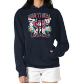 NHL Montreal Canadiens G-III 4Her by Carl Banks Women's Flower Logo Pullover Hoodie - Navy