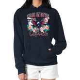NHL Washington Capitals G-III 4Her by Carl Banks Women's Flower Logo Pullover Hoodie - Navy