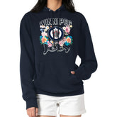 NHL Winnipeg Jets G-III 4Her by Carl Banks Women's Flower Logo Pullover Hoodie - Navy