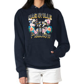 NHL Nashville Predators G-III 4Her by Carl Banks Women's Flower Logo Pullover Hoodie - Navy
