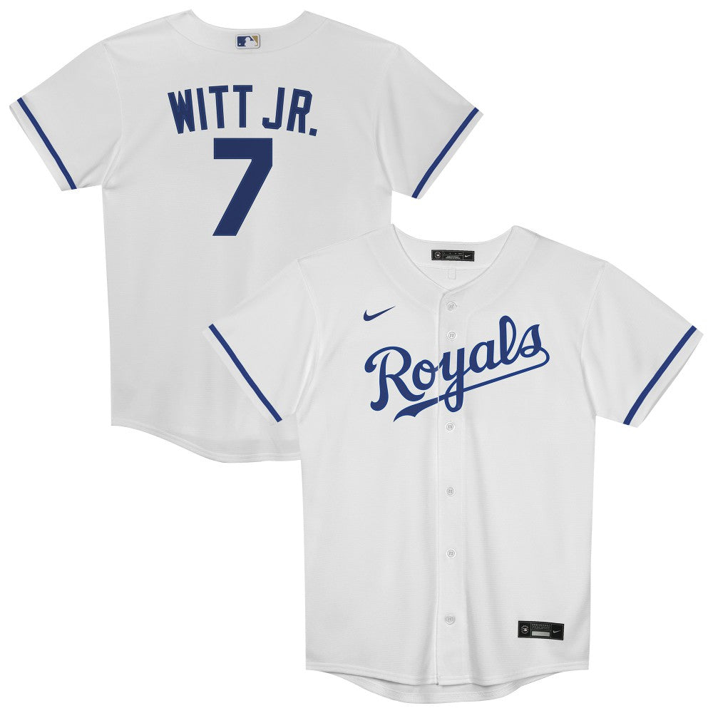 MLB Bobby Witt Jr. Kansas City Royals Nike Preschool Home Replica Player Jersey - White