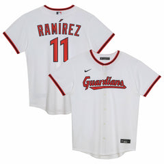 MLB Jos¨¦ Ram¨ªrez Cleveland Guardians Nike Preschool Home Player Jersey - White
