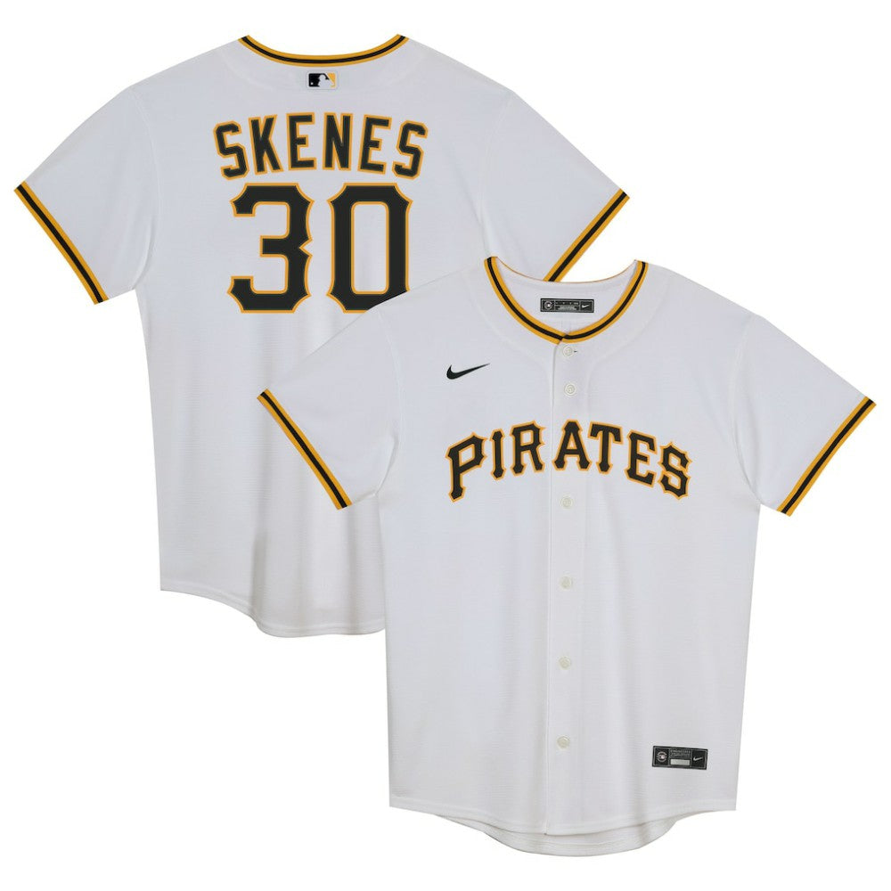 MLB Paul Skenes Pittsburgh Pirates Nike Preschool Home Replica Player Jersey - White