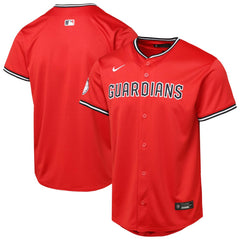 MLB Cleveland Guardians Youth Alternate 2 Limited Jersey - Red