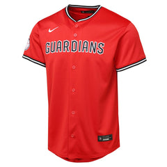 MLB Cleveland Guardians Youth Alternate 2 Limited Jersey - Red