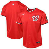 MLB Washington Nationals Youth Alternate 2 Limited Jersey - Red