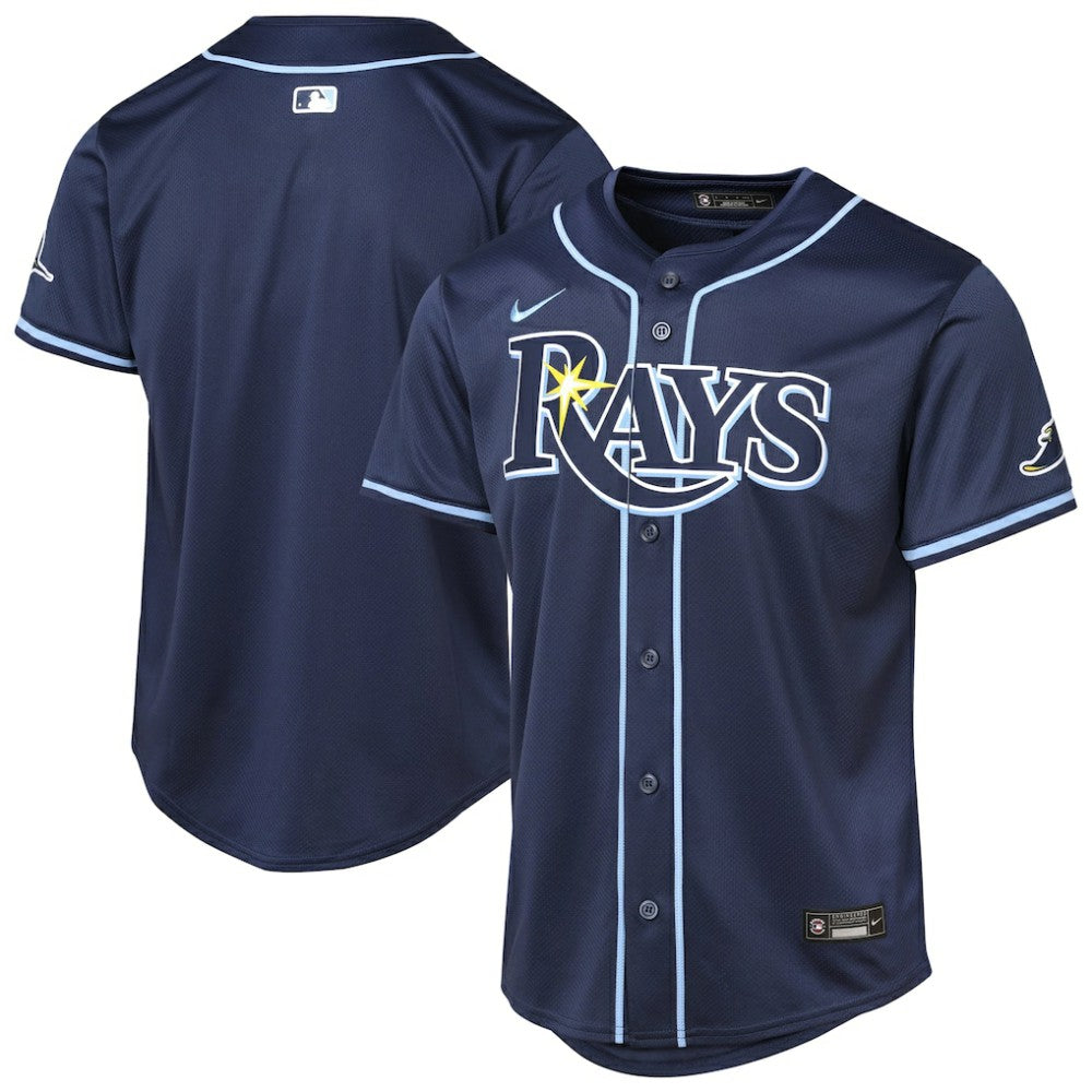 Tampa Bay Rays Youth Road Limited Jersey - Navy Jerseys